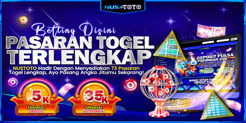 NUSTOTO PASARAN TOGEL ONLINE TERLENGKAP