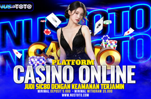 Nustoto Platform Casino Online Judi Sicbo dengan Keamanan Terjamin
